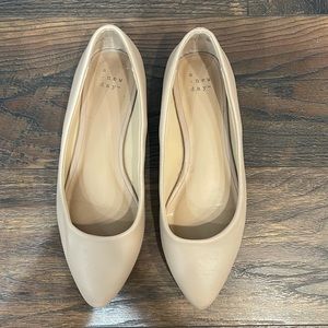 A new day blush flats